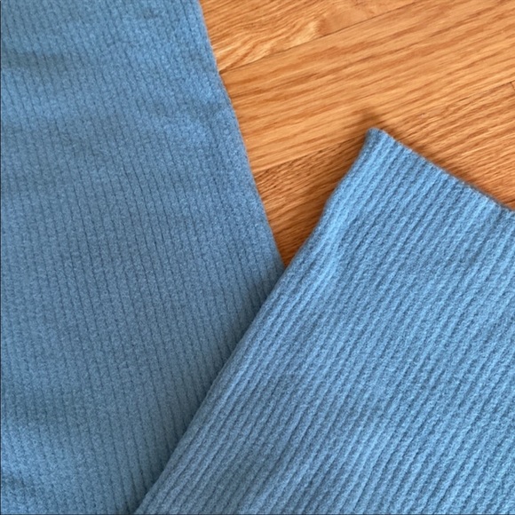 Zara Blue Tube Halter Fitted Midi Dress Size XS-S - Picture 15 of 16